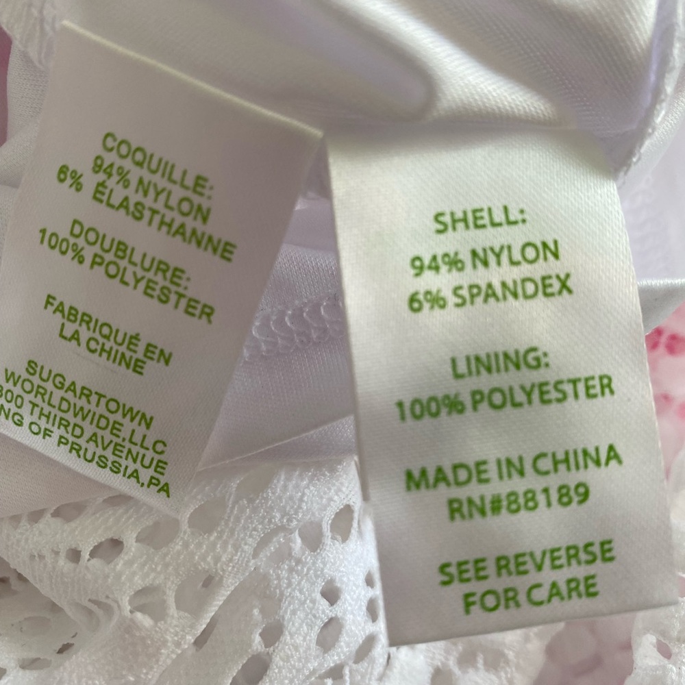 LAST DAY TO BUY! NWT Lilly Pulitzer Lexa Dress Resort White Scalloped Shell Lace - Picture 5 of 7